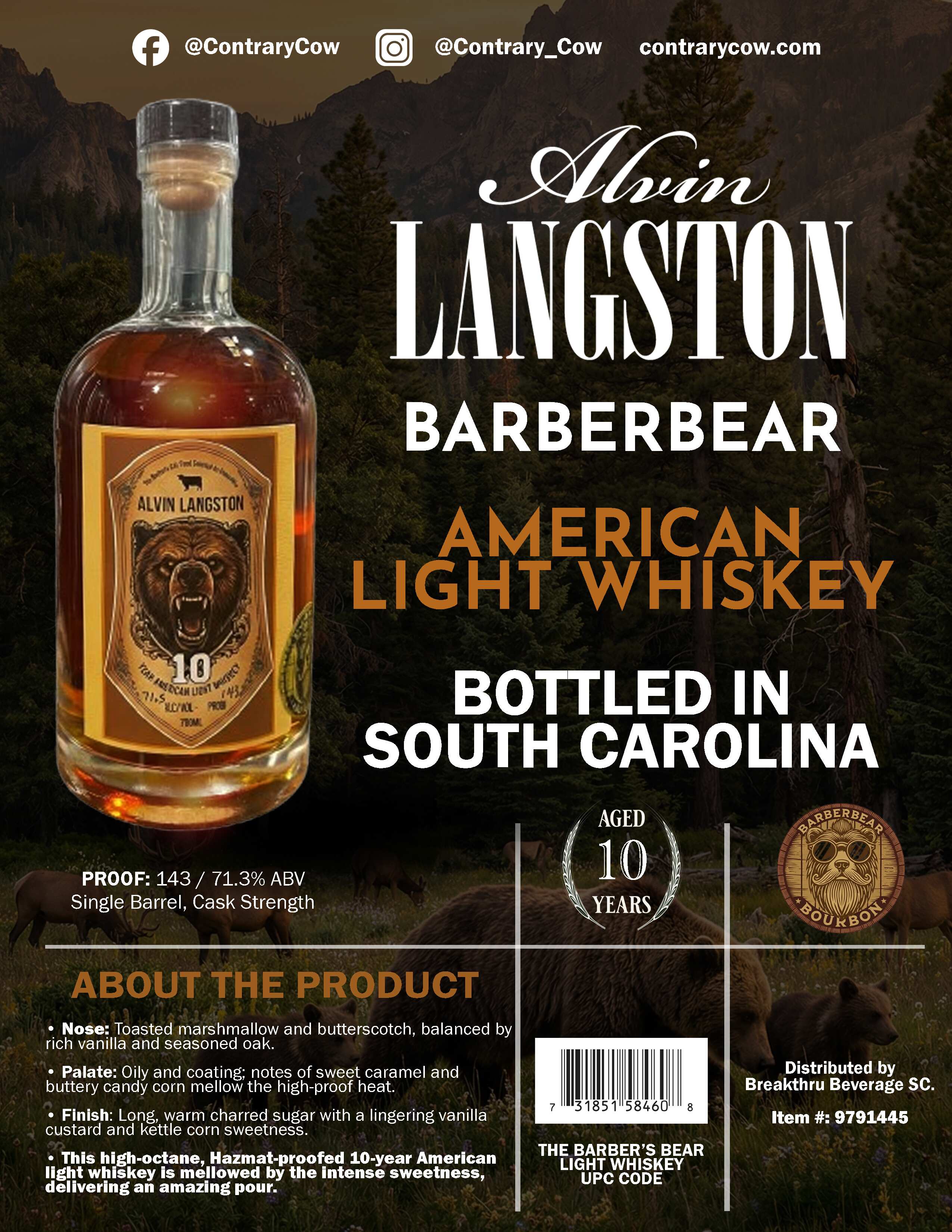 Alvin Langston Barberbear