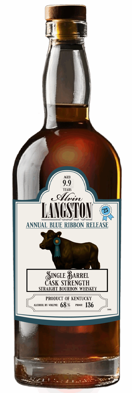 Alvin Langston 9.9 Year Blue Ribbon Single Barrel
