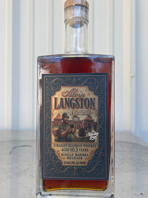 Alvin Langston "IYKYK" Single Barrel: Selected by Whiskey Pope